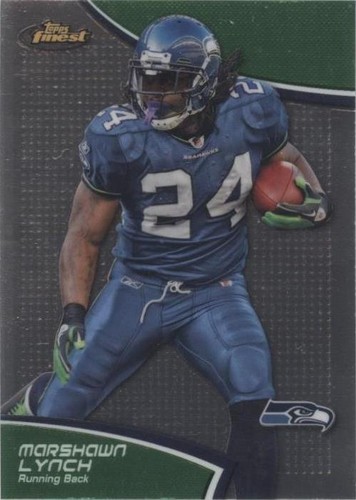 2011 Topps Finest Marshawn Lynch #85