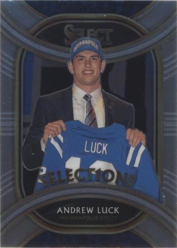 2020 Panini Select Andrew Luck #SI-21
