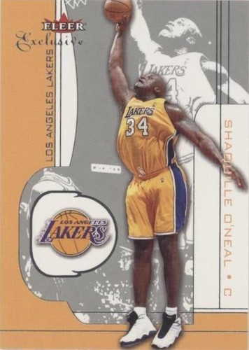 2001-02 Fleer Exclusive - Shaquille O'Neal #29
