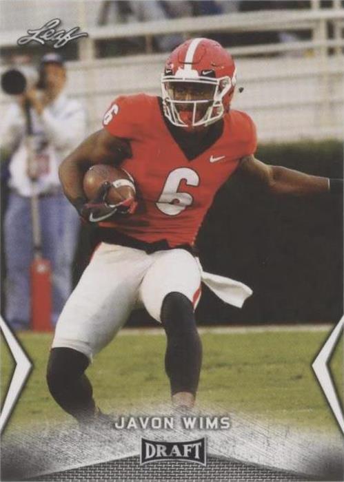2018 Leaf Draft Javon Wims #28