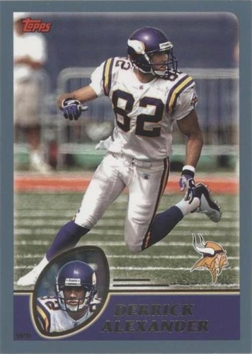 2003 Topps Derrick Alexander #223
