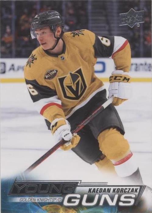 2022-23 Upper Deck Series 1 - Kaedan Korczak #218
