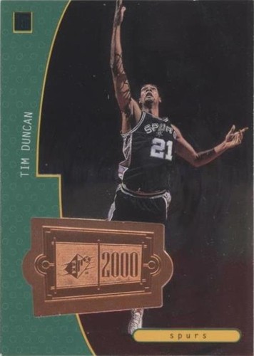 1998-99 SPx Finite - Tim Duncan #154