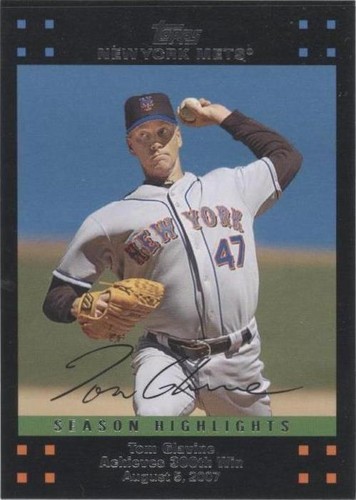 2007 Topps Updates & Highlights - Tom Glavine #UH206