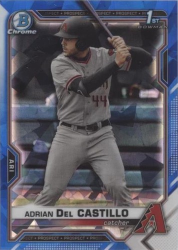 2021 Bowman Chrome Draft Sapphire Edition - Adrian Del Castillo #BDC-108