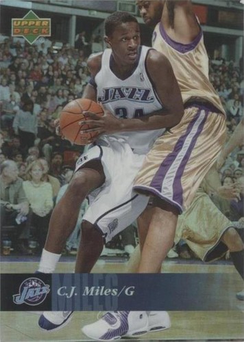 2006-07 UD Reserve - C.J. Miles #192