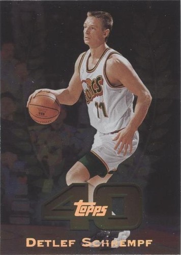 1997-98 Topps - Detlef Schrempf #T40-10