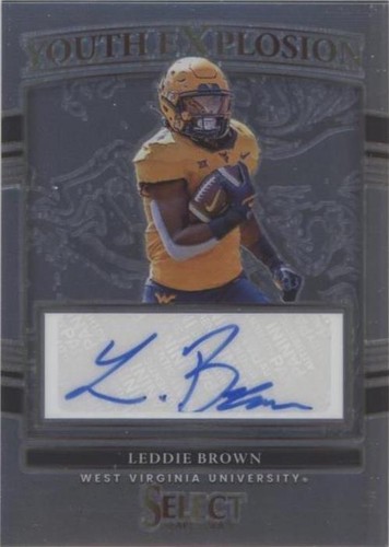 2022 Panini Select Draft Picks Leddie Brown #YE-LBR