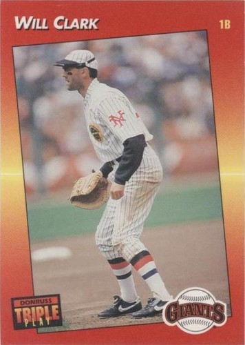 1992 Donruss Triple Play - Will Clark #155