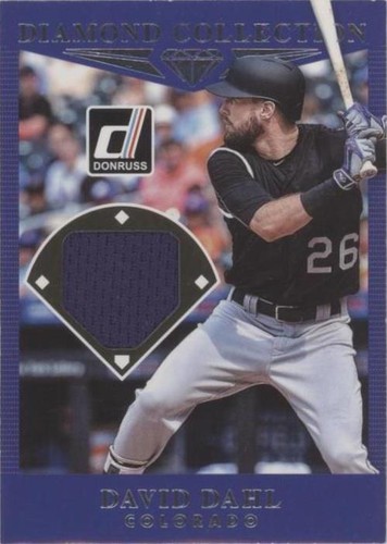 2017 Panini Donruss - David Dahl #DC-DD