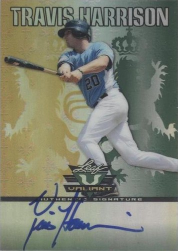 2011 Leaf Valiant - Travis Harrison #VA-TH1