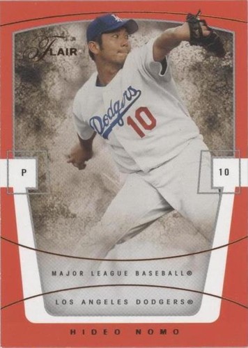 2002 Flair Hideo Nomo #4 | eBay