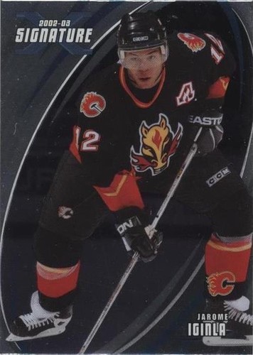 2002-03 In the Game Be A Player Signature Series - Jarome Iginla #040