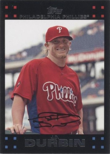 2007 Topps Updates & Highlights - J.D. Durbin #UH21