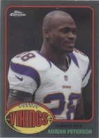 2015 Topps Chrome Adrian Peterson #T60-AP