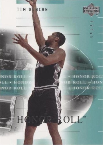 2001-02 Upper Deck Honor Roll - Tim Duncan #77