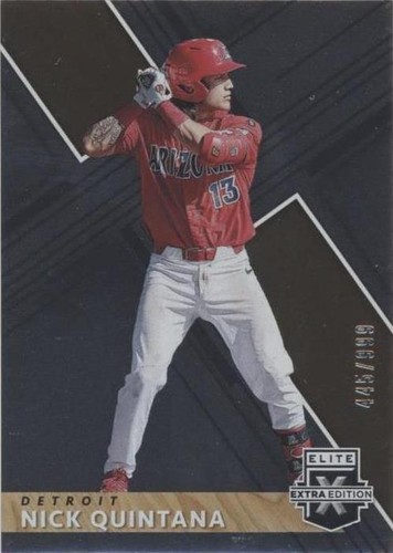 2019 Panini Elite Extra Edition - Nick Quintana #47