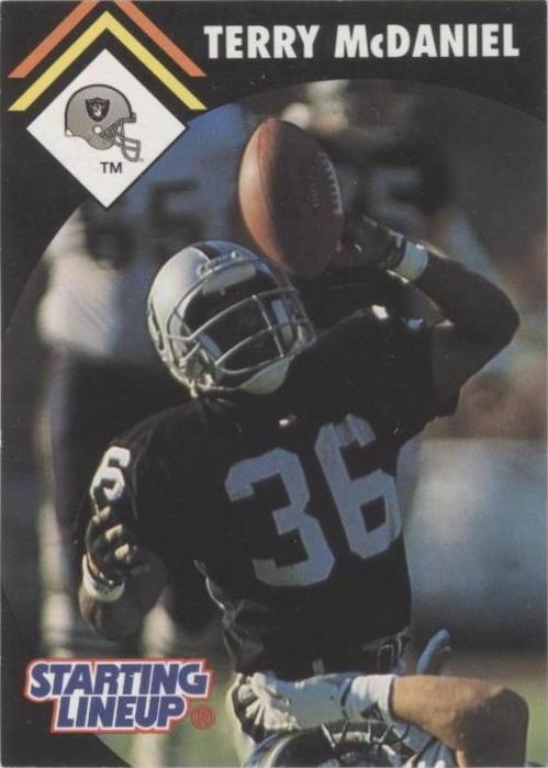 1995 Kenner Starting Lineup Terry McDaniel #36