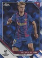 2021-22 Topps Chrome UCL Sapphire Edition Frenkie de Jong #93