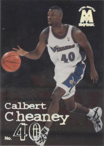 1998-99 Skybox Molten Metal - Calbert Cheaney #6