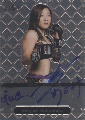 2011 Leaf Metal MMA - Megumi Yabushita #BA-MY-1