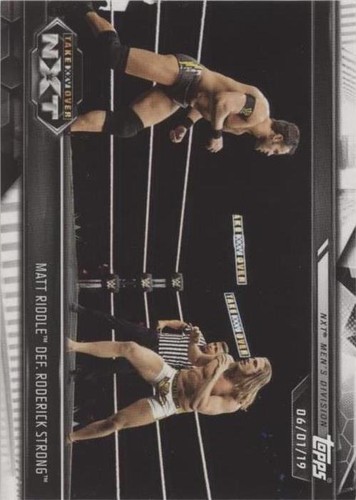 2019 Topps WWE NXT - Matt Riddle Roderick Strong #97