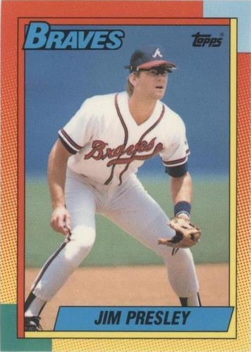 1990 Topps Traded - Jim Presley #98T