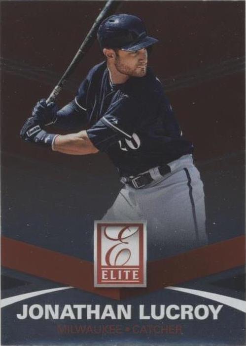 2015 Panini Elite - Jonathan Lucroy #59