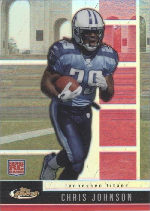 2008 Topps Finest Chris Johnson #116