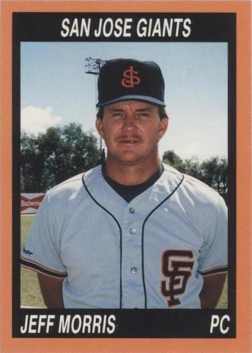 1990 Cal League California League - Jeff Morris #54