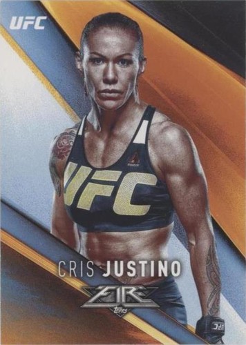 2017 Topps UFC Fire - Cris Justino #17
