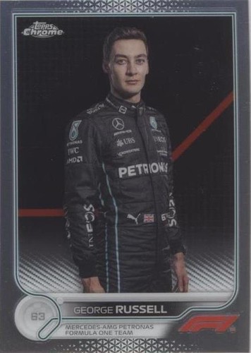 2022 Topps Chrome Formula 1 - George Russell #17