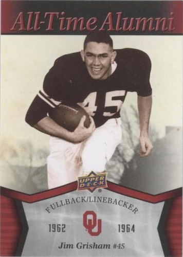 2011 Upper Deck University of Oklahoma Jim Grisham #ATA-GR