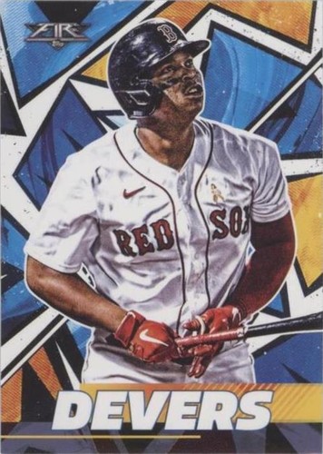 2021 Topps Chrome Baseball Trading Cards 2022 Topps Fire Baseball