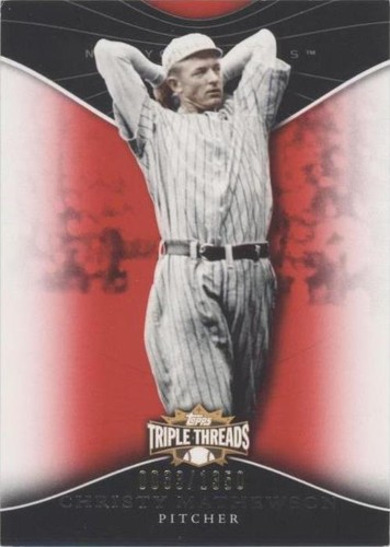 2009 Topps Triple Threads - Christy Mathewson #54