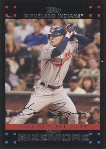 2007 Topps Updates & Highlights - Grady Sizemore #UH269
