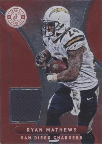 2012 Totally Certified Ryan Mathews #62