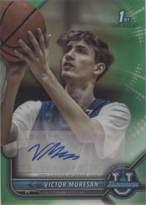 2021-22 Bowman University - Victor Muresan #BCPA-VM
