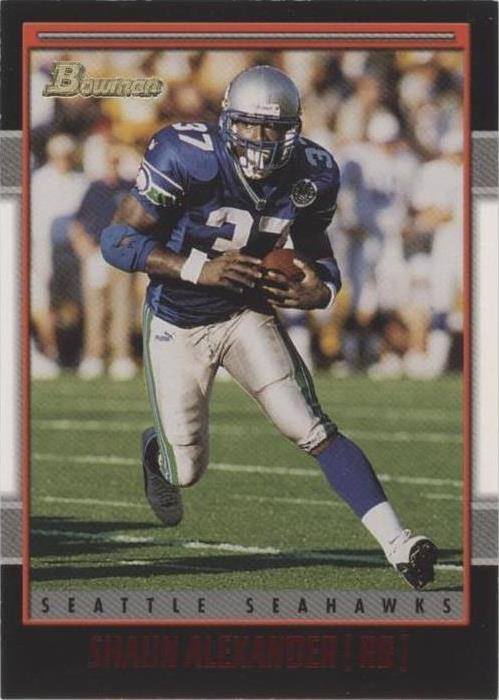 2001 Bowman Shaun Alexander #28