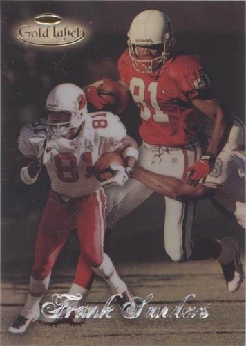 1998 Topps Gold Label Frank Sanders #33