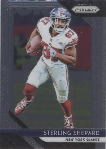 2018 Panini Prizm Sterling Shepard #62