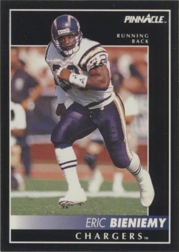1992 Pinnacle Eric Bieniemy #308