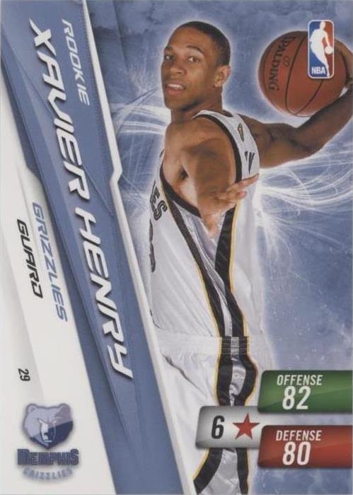 2010-11 Panini Adrenalyn XL - Xavier Henry #29