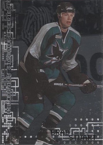 1999-00 In the Game Be A Player Millennium Signature Series - Brad Stuart #214