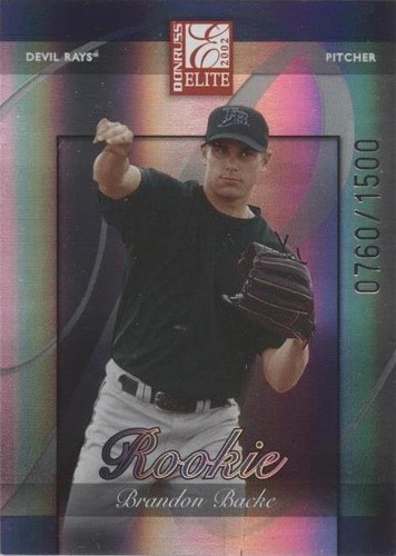 2002 Donruss Elite - Brandon Backe #153