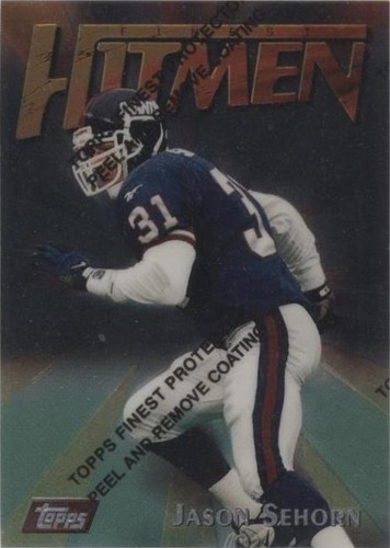 1997 Topps Finest Jason Sehorn #24