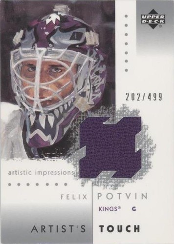 2002-03 Upper Deck Artistic Impressions - Felix Potvin #AT-FP