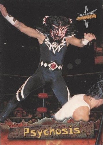 1999 Topps WCW Embossed - Psychosis #38