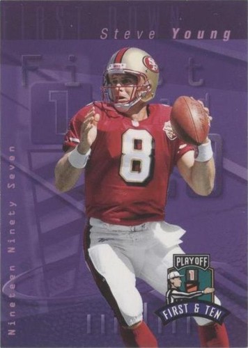 1997 Playoff First & Ten Steve Young #107