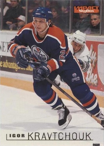 1995-96 Skybox Impact - Igor Kravchuk #61